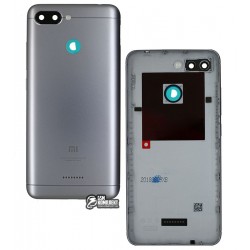 Задняя панель корпуса для Xiaomi Redmi 6, серая