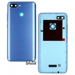 Задняя панель корпуса для Xiaomi Redmi 6, синяя