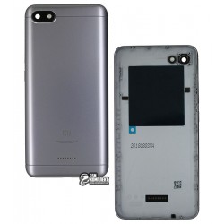 Задняя панель корпуса для Xiaomi Redmi 6A, серая