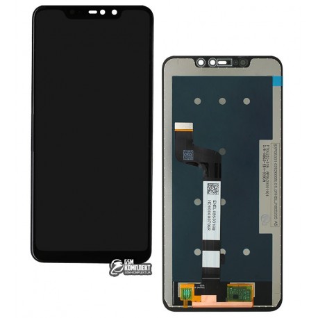 Дисплей для Xiaomi Redmi Note 6 Pro, черный, с сенсорным экраном (дисплейный модуль), Original (PRC)