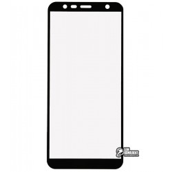 Закаленное защитное стекло для Samsung J415 Galaxy J4 Plus, 0,26 мм 9H, черное