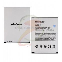 Аккумулятор для Ulefone S7 (Li-polymer 3.7V, 2500мАч)