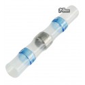 Термоусаджувальна гільза з Оловяний кільцем, 1,5-2.5mm 16-14AWG, синій колір