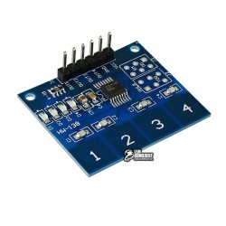 Сенсорная кнопка выключатель 4 канала HW-138 для Ардуино