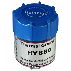 Термопаста nano HY880 Halnziye, серая, 10гр
