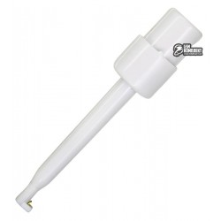 Щуп-зажим типа крючок, белый 3А; 60ВDC Щуп-зажим типа крючок, белый 3А; 60ВDC