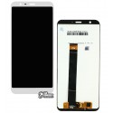 Дисплей для Meizu M8c, белый, с сенсорным экраном, Original (PRC), M810H