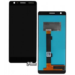 Дисплей для Nokia 3.1, черный, с сенсорным экраном (дисплейный модуль), Original (PRC) Дисплей для Nokia 3.1, черный, с сенсорным экраном (дисплейный модуль), Original (PRC)
