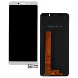 Дисплей для Meizu M6s, белый, с сенсорным экраном, Original (PRC)