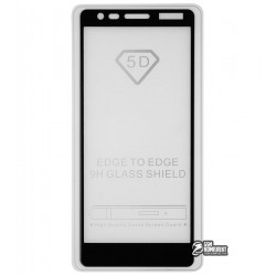 Закаленное защитное стекло для Nokia 3,1 (2018), 0,33 мм, 2.5D, 9H, Full Glue, черное