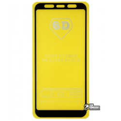 Закаленное защитное стекло для Samsung J610 Galaxy J6 Plus (2018), 0,26 мм 9H, 2.5D, Full Glue, черное