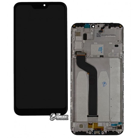 Дисплей для Xiaomi Mi A2 Lite, Redmi 6 Pro, черный, с сенсорным экраном (дисплейный модуль), с рамкой, Original (PRC)