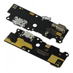 Шлейф для Lenovo P2 (P2a42), микрофона, коннектора зарядки, плата зарядки