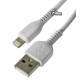 Кабель Lightning - USB, Hoco X13 Easy charged, круглый, 3 метра, черный