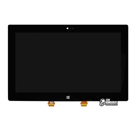 Дисплей для планшету Microsoft Surface RT 2, чорний, з сенсорним екраном (дисплейний модуль)
