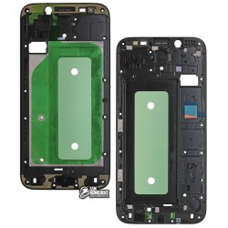 Рамка крепления дисплея для Samsung J730F Galaxy J7 (2017), черная