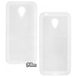 Чехол для Meizu M2 mini, силиконовый, с рамкой , белый