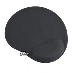 Коврик GEMBIRD MP-GEL-BK гелевый с подушкой для руки