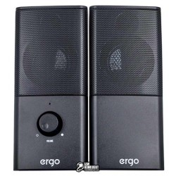 Акустична система ERGO S-08 USB 2.0, Black
