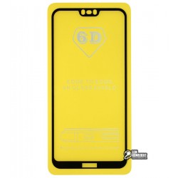 Закаленное защитное стекло для Nokia 7.1, 0,33 мм, 2.5D, 9H, Full Glue, черное