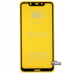 Закаленное защитное стекло для Nokia 8.1, 0,33 мм, 2.5D, 9H, Full Glue, черное