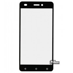 Закаленное защитное стекло для Nomi i5011, 0,26 мм 9H, 2,5D, черное