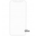 Защитное стекло Baseus 0.23mm PET Soft 3D Tempered Glass Film для iPhone X, белый