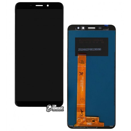 Дисплей для Meizu M6s, черный, с сенсорным экраном, Original (PRC)