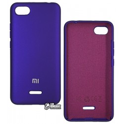 Чехол для Xiaomi Redmi 6A, Silicone cover, силиконовый, софттач