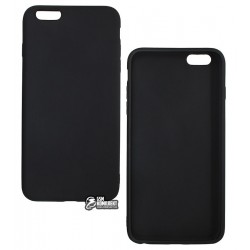 Чехол для iPhone 6 Plus / 6s Plus, Joy, силиконовый, матовый, черный