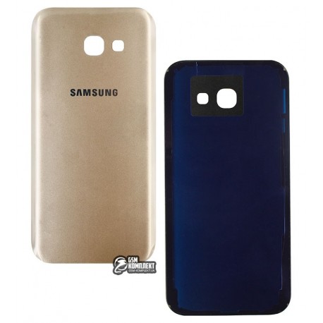 Задняя панель корпуса для Samsung A520F Galaxy A5 (2017), золотистая