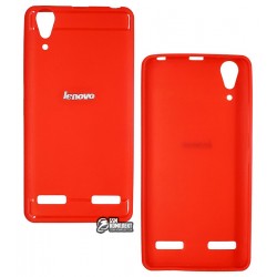 Чехол для Lenovo A6000, A6010, K3 (K30-T), K3 (K30-W), силиконовый, красный
