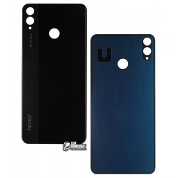 Задняя панель корпуса для Huawei Honor 8X, черная Задняя панель корпуса для Huawei Honor 8X, черная