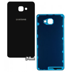Задняя панель корпуса для Samsung A910 Galaxy A9 (2016), черная Задняя панель корпуса для Samsung A910 Galaxy A9 (2016), черная