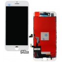 Дисплей iPhone 7, белый, с сенсорным экраном (дисплейный модуль), China quality, Tianma