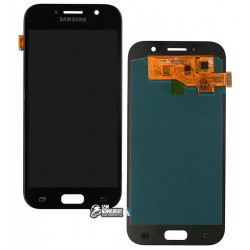 Дисплей для Samsung A520F Galaxy A5 (2017), черный, с сенсорным экраном (дисплейный модуль), (OLED), High Copy Дисплей для Samsung A520F Galaxy A5 (2017), черный, с сенсорным экраном (дисплейный модуль), (OLED), High Copy