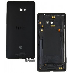 Задня панель корпусу для HTC C620e Windows Phone 8X, чорна