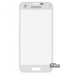 Скло корпусу для Samsung G800H Galaxy S5 mini, біле