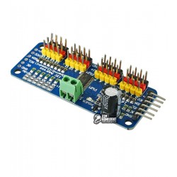Servo модуль с I2C интерфейсом на PCA9685, 16-канальный 12-bit PWM Servo модуль с I2C интерфейсом на PCA9685, 16-канальный 12-bit PWM