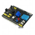 Модуль датчиків для Arduino UNO 9 в 1, DHT11, LM35, фоторезистор, зумер, світлодіод, кнопки ...