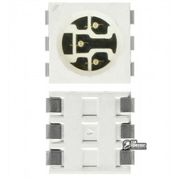 Светодиод LZ-5054YCE0 5050 60mA 1373-1716mcd 120grad 590-592, желтый