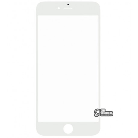 Скло корпусу для Apple iPhone 6S Plus, original, біле