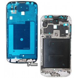 Рамка крепления дисплея для Samsung I9505 Galaxy S4, серебристая