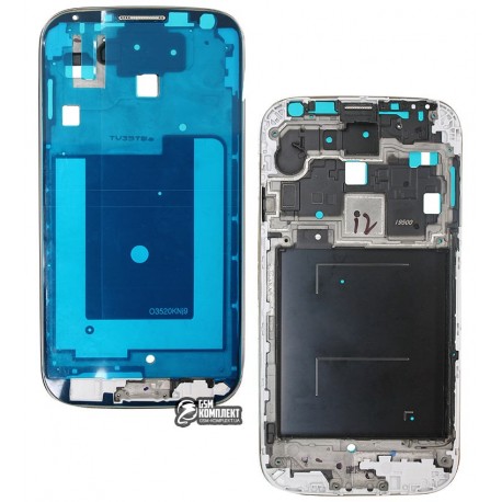 Рамка кріплення дисплею для Samsung I9505 Galaxy S4, срібляста