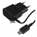 Зарядний пристрій Toto TZZ-60 Travel charger MicroUsb 1A, чорний колір