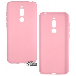 Чехол для Meizu M6T, SMTT, силиконовый, матовый, черный