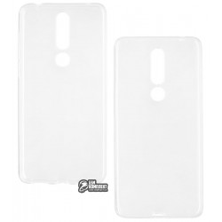 Чехол для Nokia 3.1 Plus Dual SIM, TOTO силиконовый, прозрачный