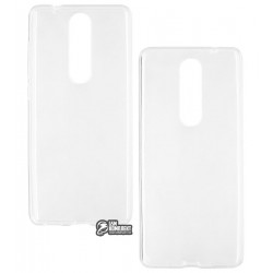 Чехол для Nokia 5.1 Dual SIM, TOTO силиконовый, прозрачный Чехол для Nokia 5.1 Dual SIM, TOTO силиконовый, прозрачный
