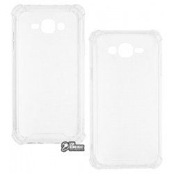Чехол для Samsung J700 Galaxy J7 (2016), Crashproof, силикон+пластика, прозрачный