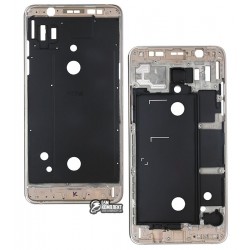 Рамка крепления дисплея для Samsung J510F Galaxy J5 (2016), золотистая